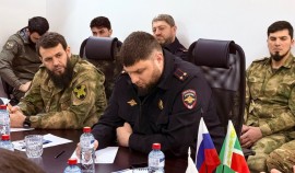 Офицеры Росгвардии приняли участие в заседании межведомственной комиссии в Грозном