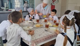 Активисты проекта «Новая школа» проверили организацию горячего питания в сельских школах