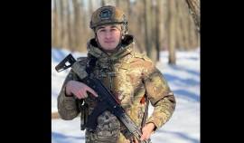 Военнослужащий полка «Север-АХМАТ» МО РФ Муслим Баракаев награждён медалью «За храбрость» II степени