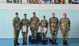 Завершился чемпионат соединения Росгвардии в Грозном по плаванию