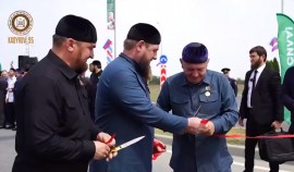 Состоялось открытие дороги - объезда села Герменчук после реконструкции