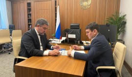 В Москве состоялась рабочая встреча Муслима Зайпуллаева и Юрия Гордеева