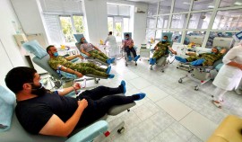 Росгвардейцы ЧР приняли участие в донорской акции