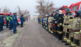 В Чеченской Республике прошло учение по ликвидации пожара на нефтяном объекте