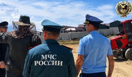 Прокуратура Ножай-Юртовского района провела проверку благоустройства парка в селе Денги-Юрт
