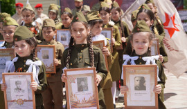 Шелковской район принял участие в республиканской эстафете «Знамя Победы»