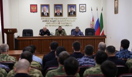 В Управлении Росгвардии по ЧР состоялась конференция по вопросам безопасности дорожного движения