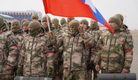 Из Грозного очередная группа добровольцев отправилась в зону проведения СВО