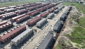 В Грозном близится к завершению строительство 75 новых таунхаусов