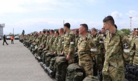 Очередная группа добровольцев отправилась на спецоперацию в Украину