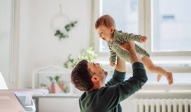 В конкурсе «Отец года» появилась номинация «Папина тренировка»