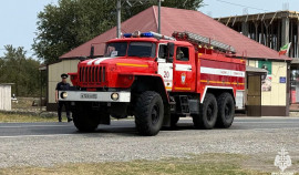 За сутки в Чеченской Республике ликвидировано 6 пожаров