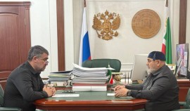 В Минстрое ЧР обсудили развитие инфраструктуры Шаройского района