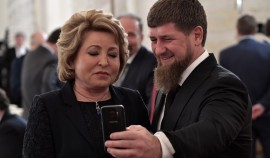 Рамзан Кадыров поздравил с днем рождения Валентину Матвиенко