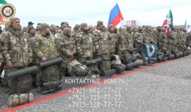 Еще одна группа добровольцев отправилась в зону проведения СВО из Грозного