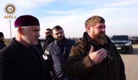 Рамзан Кадыров провел инспекцию на месте будущего центра Ачхой-Мартана