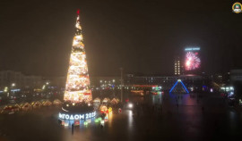 Главная елка Грозного вышла в финал конкурса «Елки России»