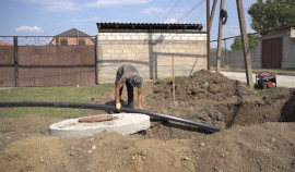 В селе Гойты идет строительство водопровода