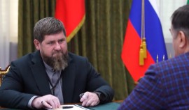 Глава ЧР встретился с управляющим отделения Социального фонда России по ЧР Мохмад-Эми Ахмадовым