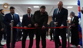 Рамзан Кадыров посетил церемонию открытия нового кампуса ЧГУ
