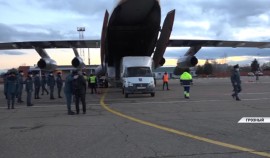 В аэропорту «Грозный» приземлился борт из ОАЭ с медицинским грузом