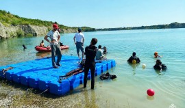 В Чеченской Республике спасатели-водолазы МЧС России подтвердили свою квалификацию