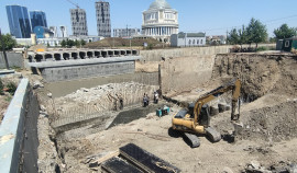 Партийный десант провел мониторинг реконструкции моста через реку Сунжа в Грозном