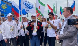 Международный автопробег прошел через Чеченскую Республику