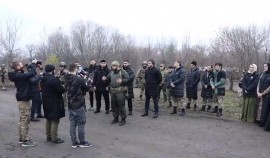 Делегация от Министерства культуры ЧР посетила место дислокации бойцов батальона «Запад-Ахмат»