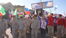 В Аргуне прошел митинг-шествие в поддержку участников СВО ко Дню народного единства