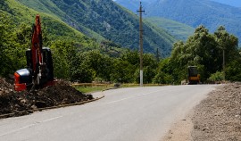 В Итум-Калинском районе реализуются важные социальные и инфраструктурные проекты