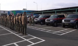 РУС им. В.В. Путина получил автомобили и мотоциклы повышенной проходимости