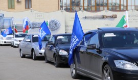 В ЧР прошел ежегодный автопробег, посвященный Дню народного единства