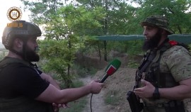 Бойцы батальона «Восток-АХМАТ» МО РФ успешно противостоят врагам