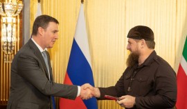 Рамзан Кадыров поздравил Дмитрия Патрушева с днем рождения
