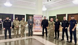 Сотрудники Росгвардии посетили открытие выставки «Искра мастера»