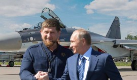 После переговоров с Президентом Турции Владимир Путин встретился с Рамзаном Кадыровым