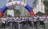 В Грозном состоялся ежегодный забег студентов  в рамках Всероссийской программы "Студенты ГТО»