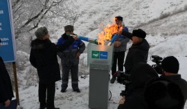 В Итум-Калинском районе открыт газопровод, который полностью обеспечит ОЭЗ «Ведучи» голубым топливом