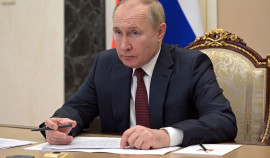 Путин участвует в очередном заседании коллегии МВД