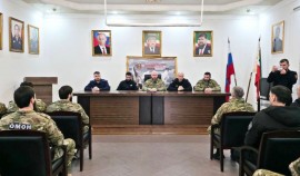 В Грозном на базе спецподразделения Росгвардии состоялась межведомственная рабочая встреча| грозный, чгтрк