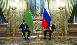 В Кремле проходит встреча Путина с президентом Туркмении