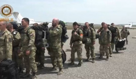 Очередная команда добровольцев отправилась на спецоперацию в Украину