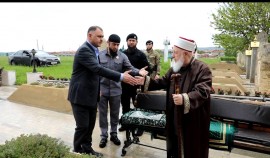 Президент Южной Осетии почтил память Первого Президента ЧР Ахмата-Хаджи Кадырова