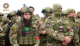 Очередная группа добровольцев направилась из Грозненского аэропорта в зону СВО