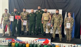 Военнослужащие полка «Север-АХМАТ» завоевали 4 золота и бронзу на чемпионате по гиревому спорту