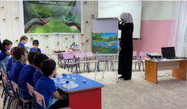 Воспитанники детского сада «Ручеек» изучают свойства воды на семинаре по экологическому воспитанию