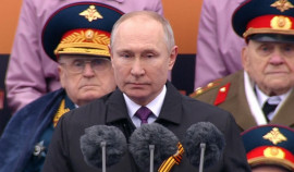Президент РФ Владимир Путин выступит на параде Победы 9 Мая