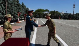 Отдельный батальон связи грозненского соединения Росгвардии отметил 26-летие со дня образования