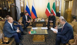 Рамзан Кадыров встретился с руководством Центробанка РФ